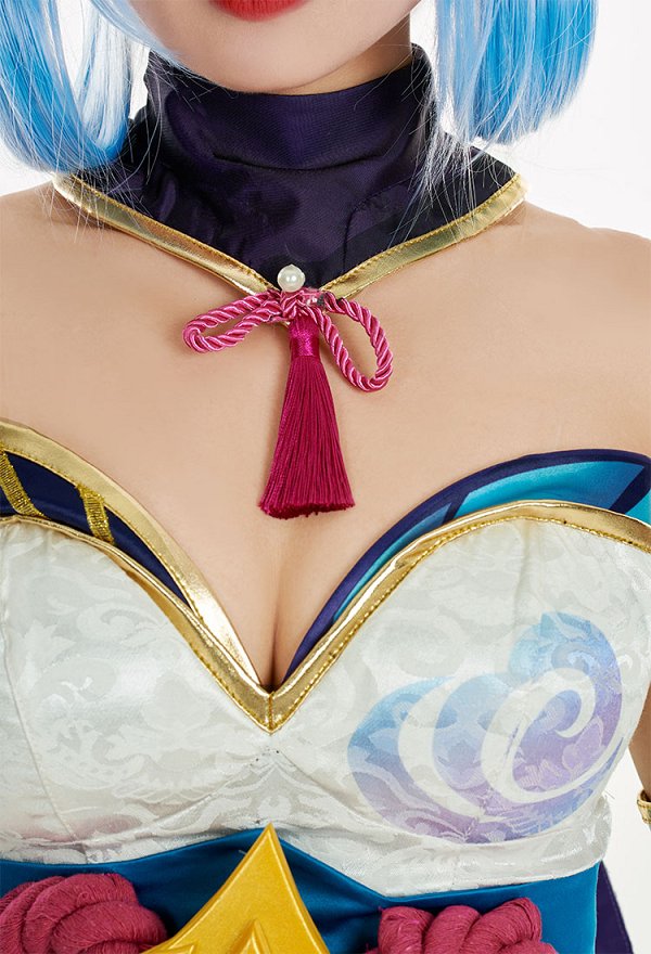 LOL 精霊の花祭り イブリン コスプレ 衣装