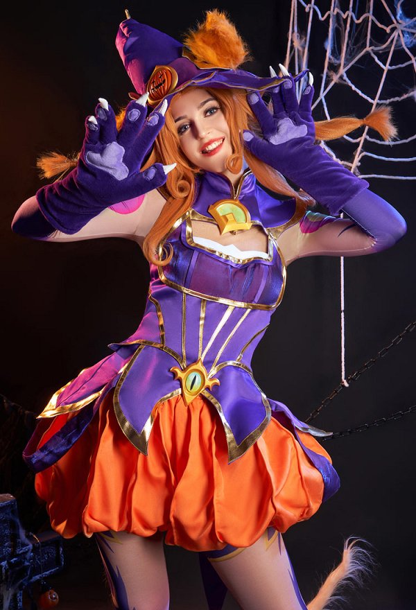 LOL 魅惑の魔女 ヴェックス コスプレ 衣装