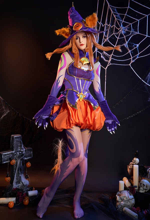 LOL 魅惑の魔女 ヴェックス コスプレ 衣装