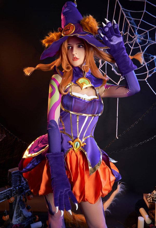 LOL 魅惑の魔女 ヴェックス コスプレ 衣装