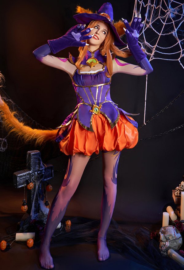 LOL 魅惑の魔女 ヴェックス コスプレ 衣装