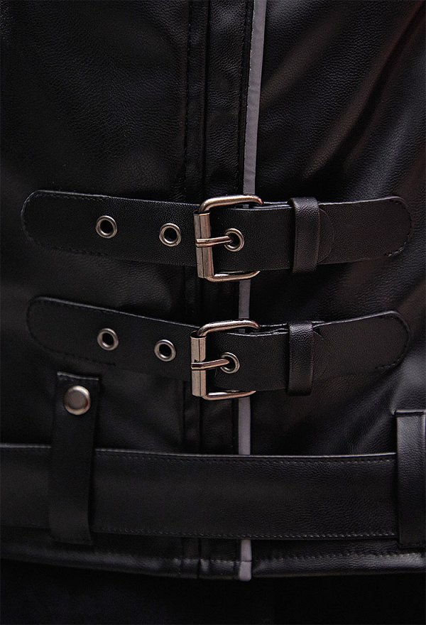 恋と深空 シン 異界の来客 黒曜の裁き レザージャケット コスプレ 衣装