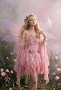 中世 ルネッサンス 花の妖精 ピンク ドレス
