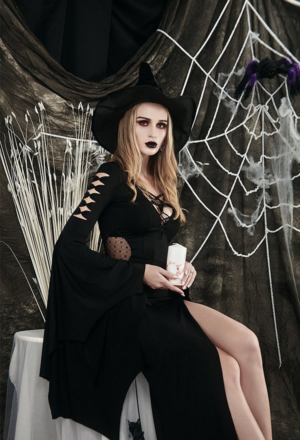 ハロウィン コスプレ 衣装 ゴシック 暗黒ドレス ハロウィン コスプレ 衣装 ゴシック 暗黒ドレス