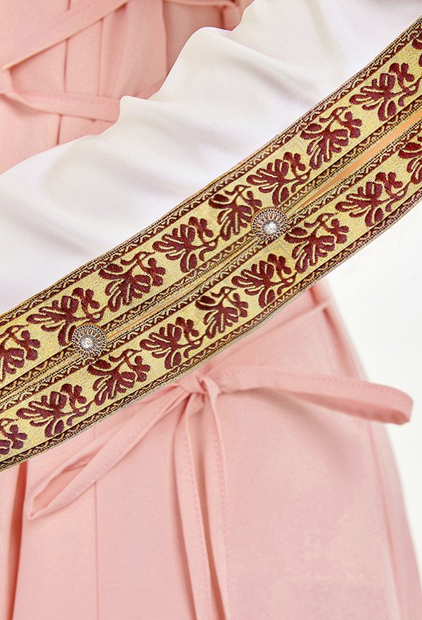 中世ルネッサンス 16 世紀パフスリーブフェイクツーピースドレス