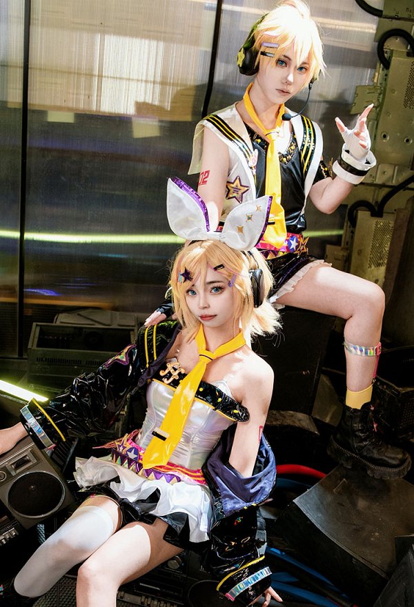 「Muse Dash」×「ミク」 鏡音リン コスプレ 衣装