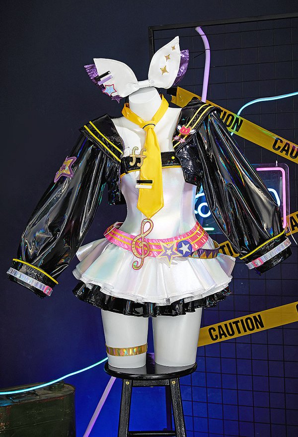 「Muse Dash」×「ミク」 鏡音リン コスプレ 衣装