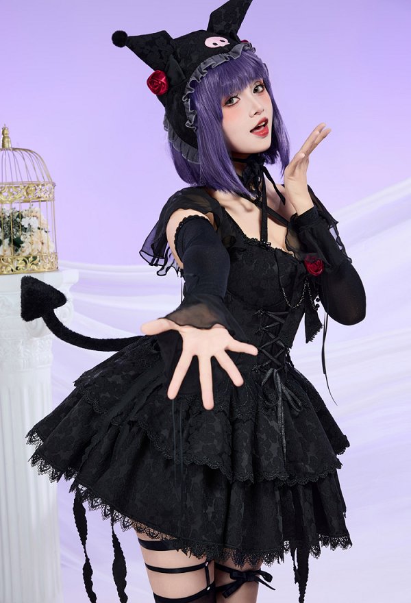 着せ恋 × サンリオキャラクターズ 黒江雫×クロミ コスプレ 衣装