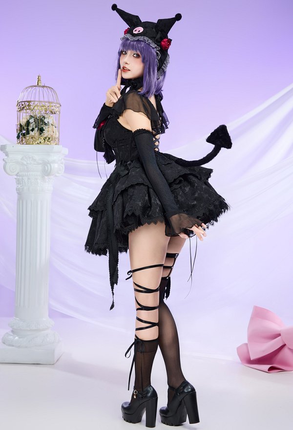着せ恋 × サンリオキャラクターズ 黒江雫×クロミ コスプレ 衣装