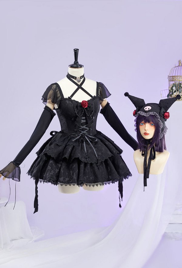 着せ恋 × サンリオキャラクターズ 黒江雫×クロミ コスプレ 衣装