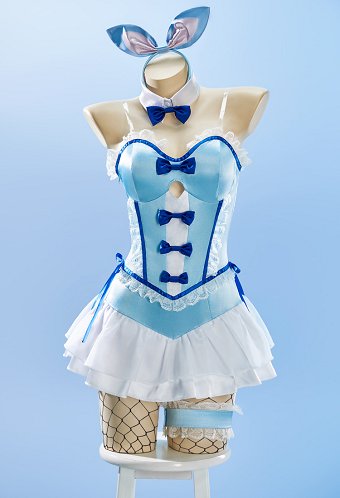その着せ替え人形は恋をする 喜多川海夢 コスプレ 青色 バニーガール