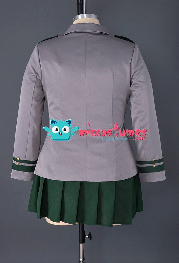 ヒロアカ 麗日お茶子 蛙吹梅雨 コスプレ 衣装 プラスサイズ 女性 制服