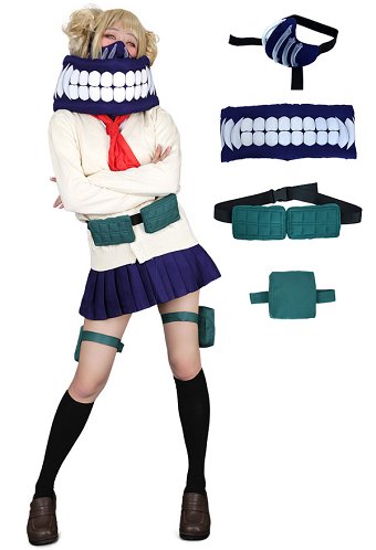 ヒロアカ 敵連合 トガヒミコ コスプレ 衣装　jk制服