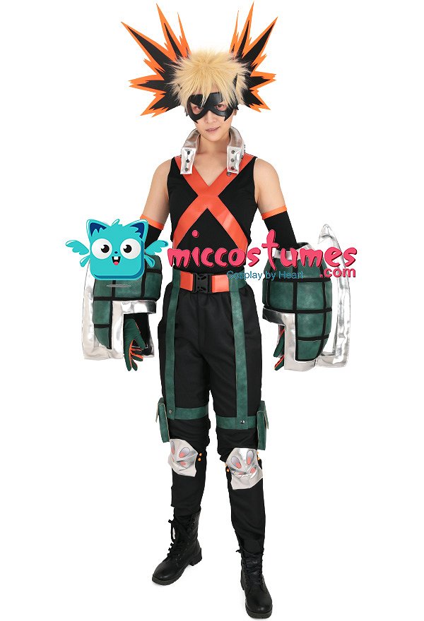 爆豪勝己 コスチューム - ヒロアカ コスプレ | 高品質 戦闘服 販売
