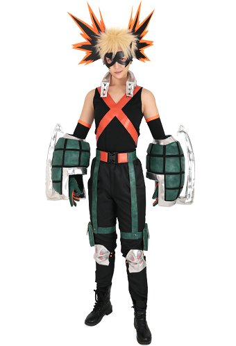 ヒロアカ 爆豪勝己 コスプレ 衣装 手袋付き