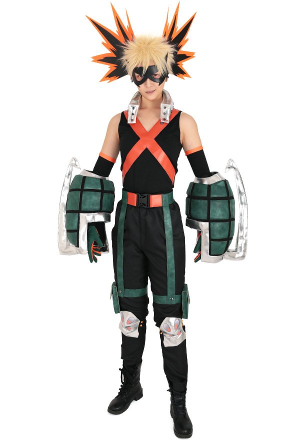 ヒロアカ 爆豪勝己 コスプレ 衣装 手袋付き