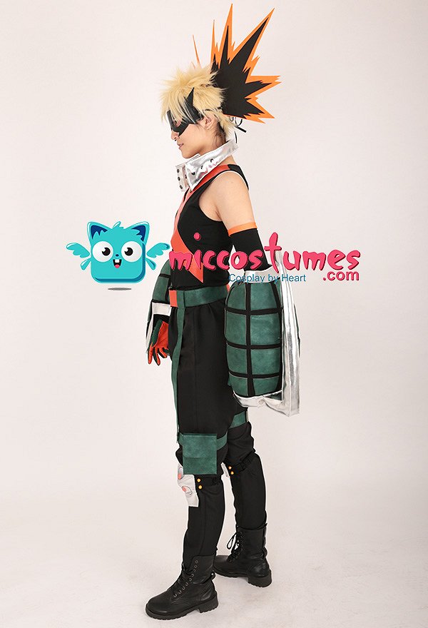 ヒロアカ 爆豪勝己 コスプレ 衣装 手袋付き