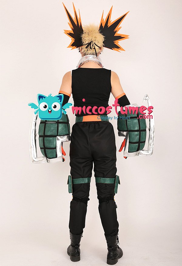 爆豪勝己 コスチューム - ヒロアカ コスプレ | 高品質 戦闘服 販売