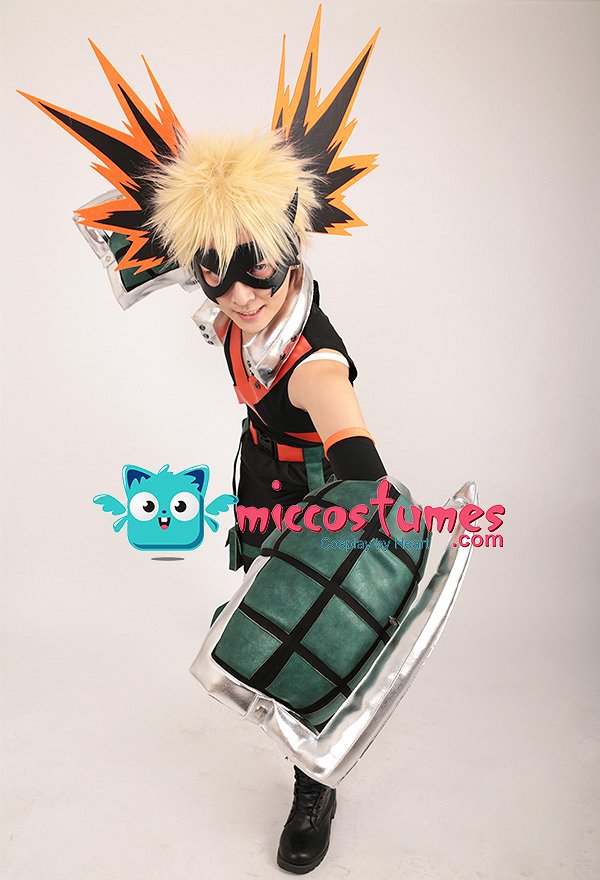 爆豪勝己 コスチューム - ヒロアカ コスプレ | 高品質 戦闘服 販売