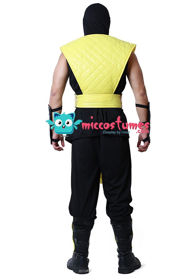 モータルコンバット スコーピオン コスプレ コスチューム