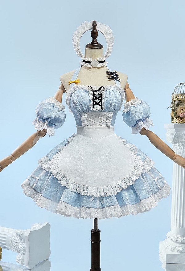 ぴちぴちピッチ 宝生 波音 コスプレ 衣装 喫茶メイド ぴちぴちピッチ 宝生 波音 コスプレ 衣装 喫茶メイド