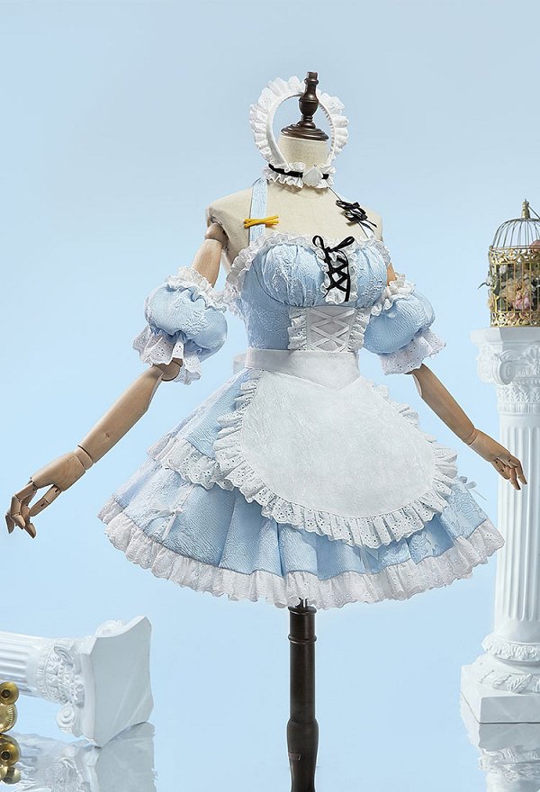 ぴちぴちピッチ 宝生 波音 コスプレ 衣装 喫茶メイド ぴちぴちピッチ 宝生 波音 コスプレ 衣装 喫茶メイド