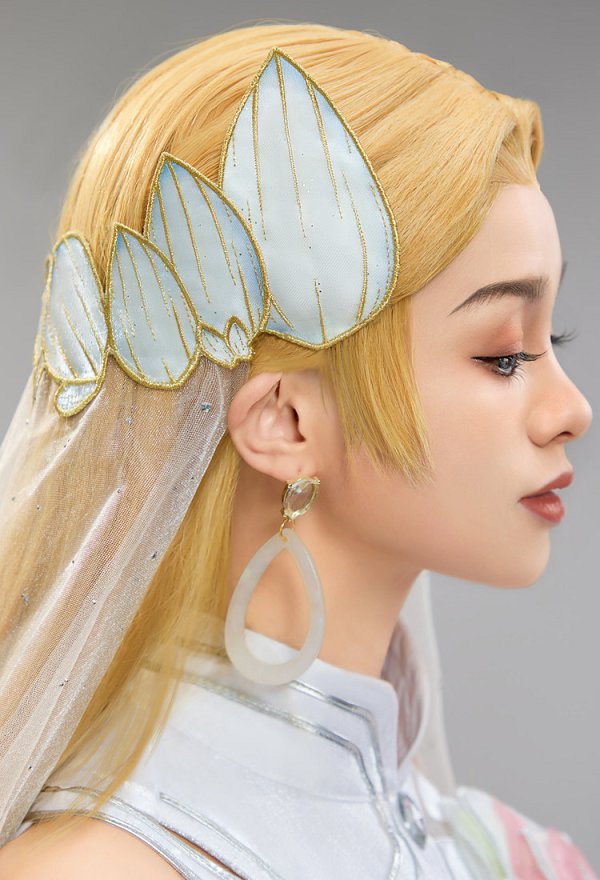 マーベルライバルズ インビジブル・ウーマン ウェディングドレス コスプレ 衣装