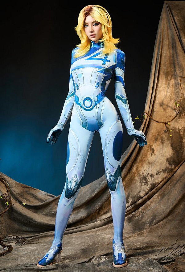 マーベルライバルズ インビジブル・ウーマン コスプレ 衣装 マーベルライバルズ インビジブル・ウーマン コスプレ 衣装
