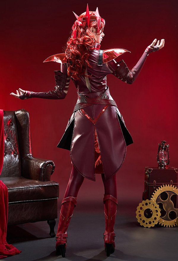 マーベルライバルズ スカーレット・ウィッチ コスプレ 衣装