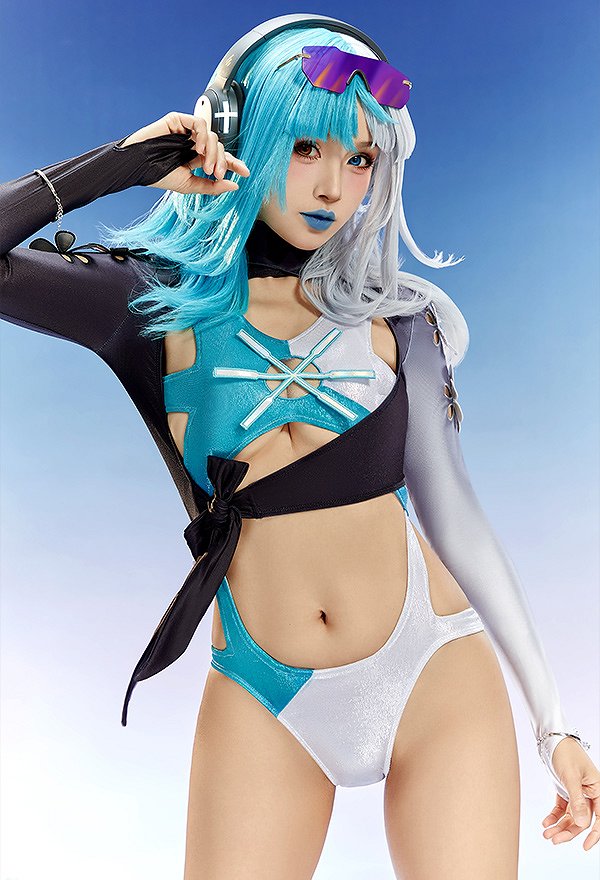 マーベルライバルズ ルナ・スノー コスプレ 水着