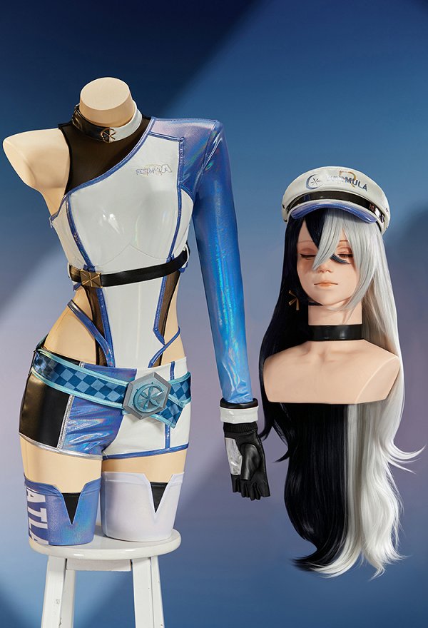 マーベルライバルズ ルナ・スノー コスプレ 衣装 レーシングスーツ