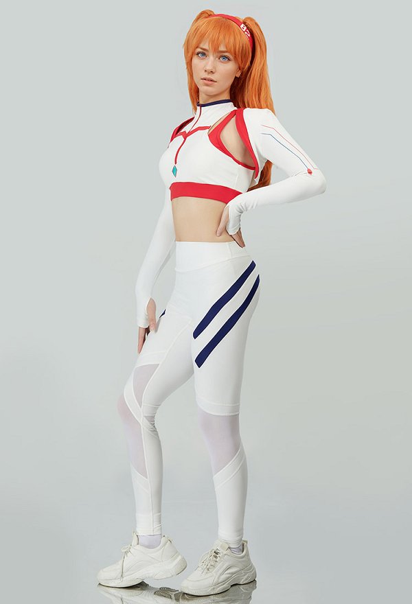EVA アスカ 同人 ヨガ服