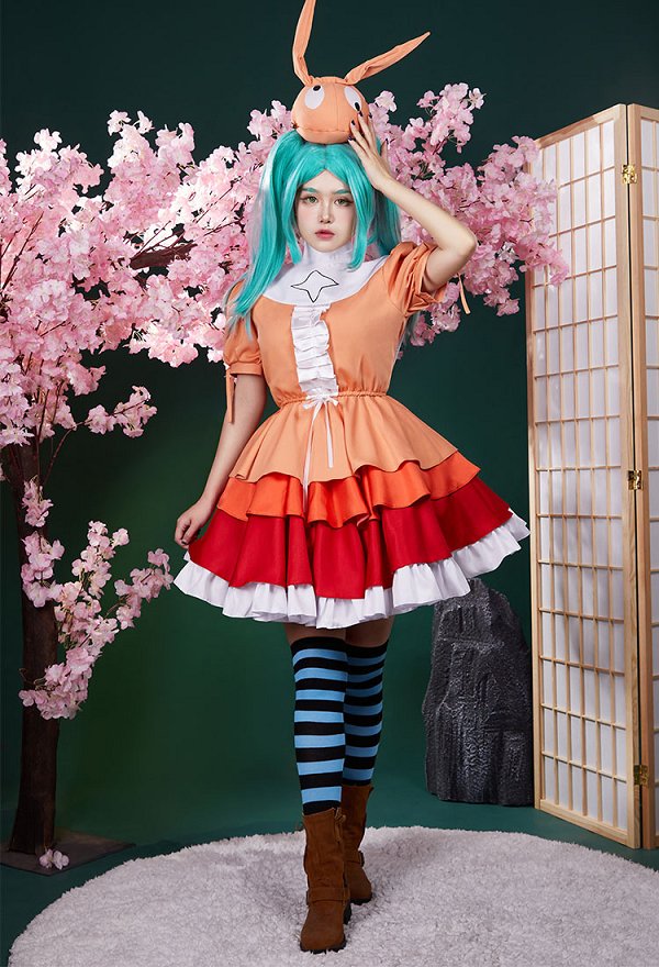 物語シリーズ 偽物語 斧乃木余接 コスプレ 衣装