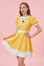 スーパーマリオ デイジー姫 コスプレ 衣装