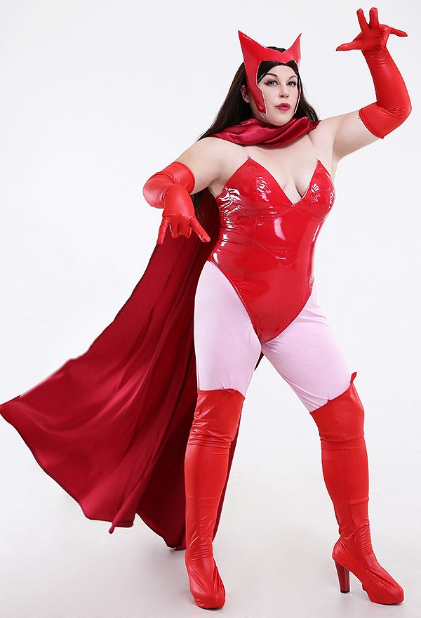 スーパーヒロイン コスプレ 衣装 プラスサイズ