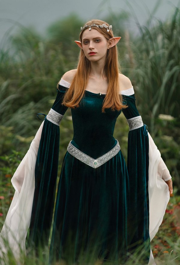 中世 エルフ 妖精 ワンピース コスプレ 衣装 中世 エルフ 妖精 ワンピース コスプレ 衣装
