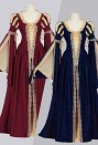 Daizbella 中世 ルネサンス 宮廷風  広袖 ドレス
