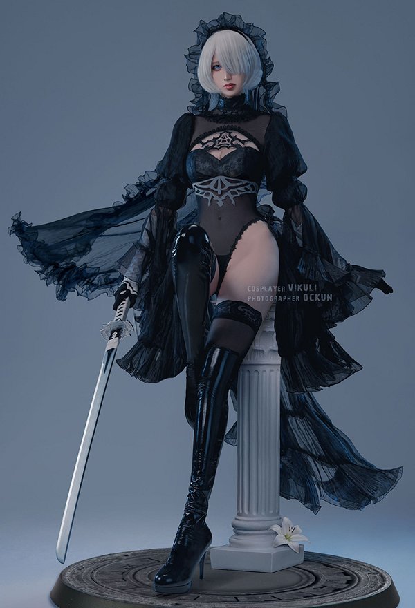 2B ウェディング - 2B コスプレ 衣装 | 2b 花嫁 服 通販