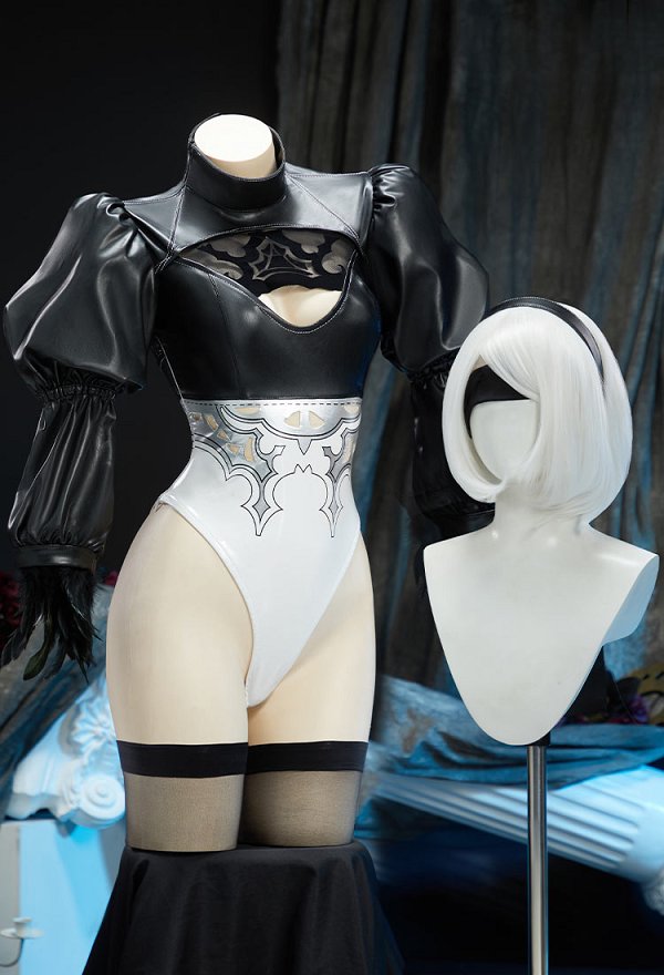 勝利の女神:NIKKE × ニーア オートマタ 中破状態 2B コスプレ 衣装 勝利の女神:NIKKE × ニーア オートマタ 中破状態 2B コスプレ 衣装
