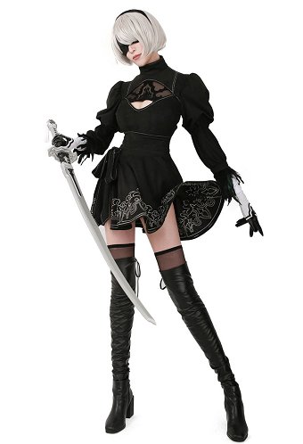 ニーア オートマタ 2b ヨルハ二号B型 コスプレ 衣装