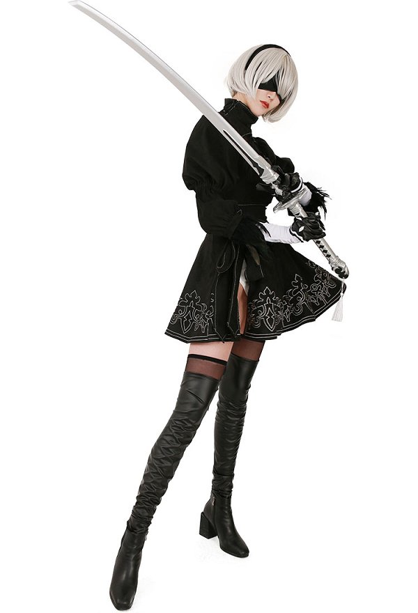 ニーア オートマタ 2b ヨルハ二号B型 コスプレ 衣装