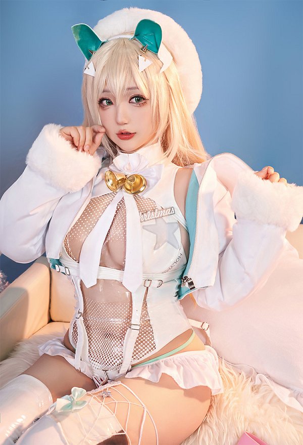 勝利の女神:NIKKE クリスマス ルピー コスプレ 衣装