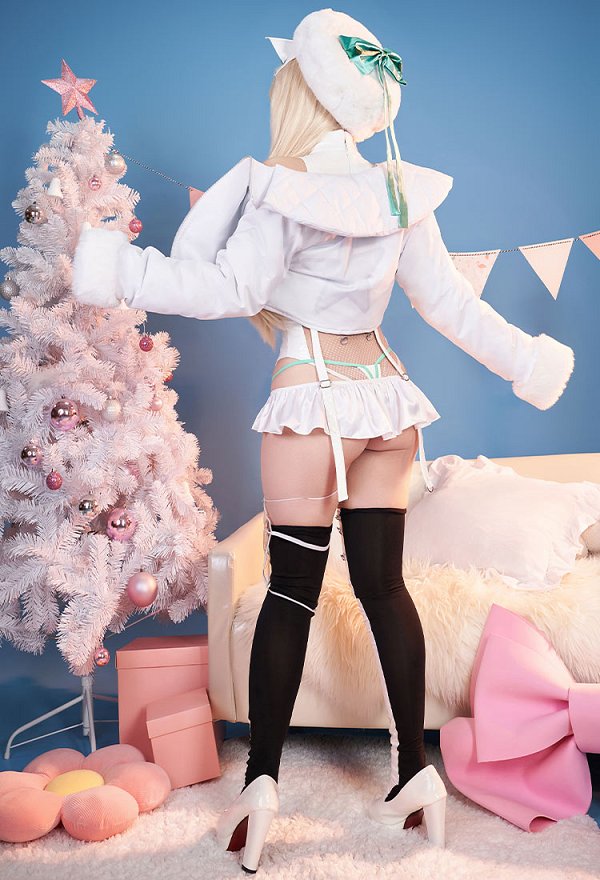 勝利の女神:NIKKE クリスマス ルピー コスプレ 衣装