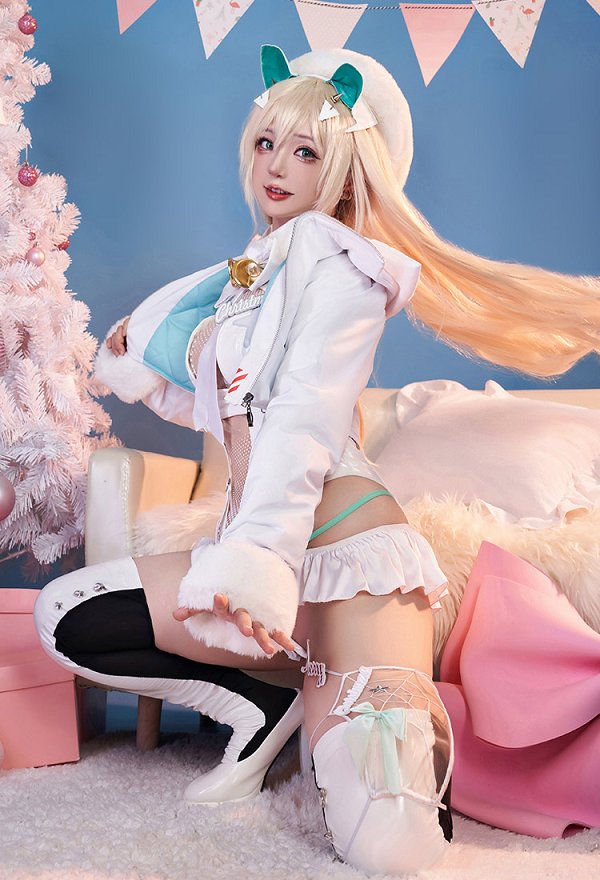 勝利の女神:NIKKE クリスマス ルピー コスプレ 衣装