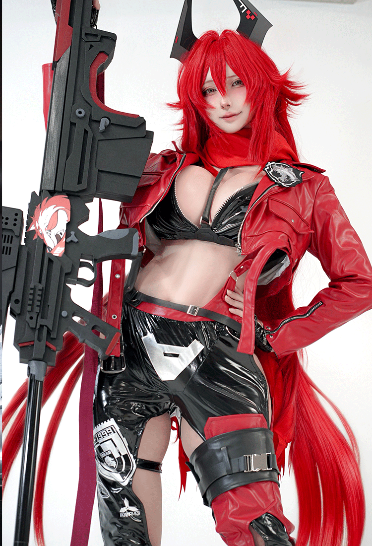 【更新版】勝利の女神：NIKKE レッドフード コスプレ 衣装