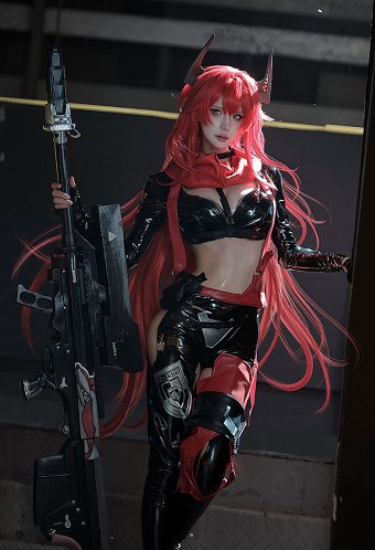 【更新版】勝利の女神：NIKKE レッドフード コスプレ 衣装