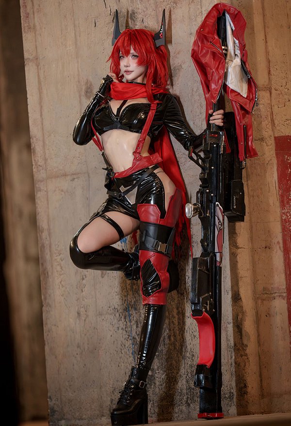 【更新版】勝利の女神：NIKKE レッドフード コスプレ 衣装