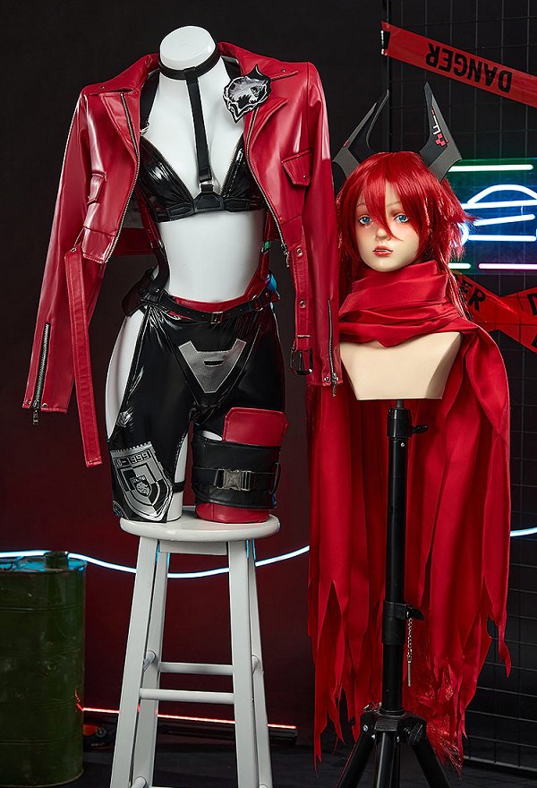 【更新版】勝利の女神：NIKKE レッドフード コスプレ 衣装