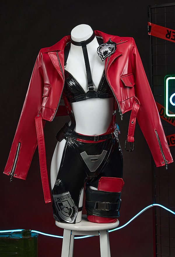 【更新版】勝利の女神：NIKKE レッドフード コスプレ 衣装