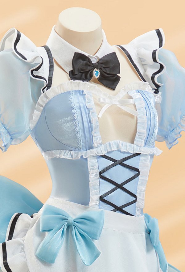 勝利の女神：NIKKE×and GALLERY コラボカフェ シンデレラ​ メイド服 コスプレ衣装